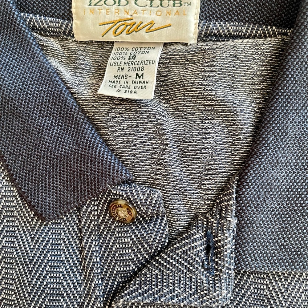 Fair Green blue polo shirt ideally for Golf or casual attire - Picture 4 of 4